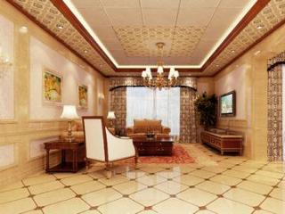 歐式鋁扣板吊頂實景圖-簡歐式鋁扣板吊頂效果圖好看嗎