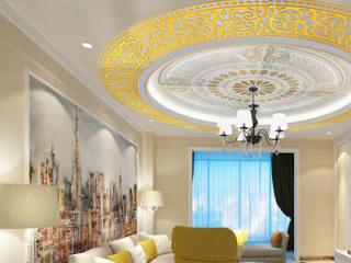 鋁扣板藝術天花-源藝型材鋁圓管天花的特點