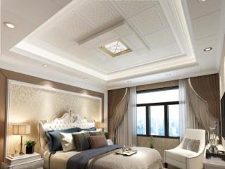 鋁扣板臥室客廳吊頂圖-臥室裝鋁扣板吊頂好看嗎