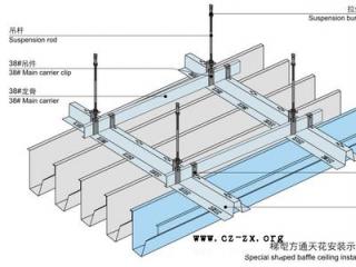 鋁扣板吊頂圖全集-客廳鋁扣板吊頂好看嗎