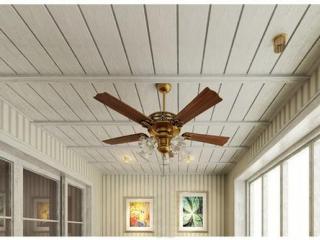 美式陽臺鋁扣板吊頂-陽臺吊頂材料